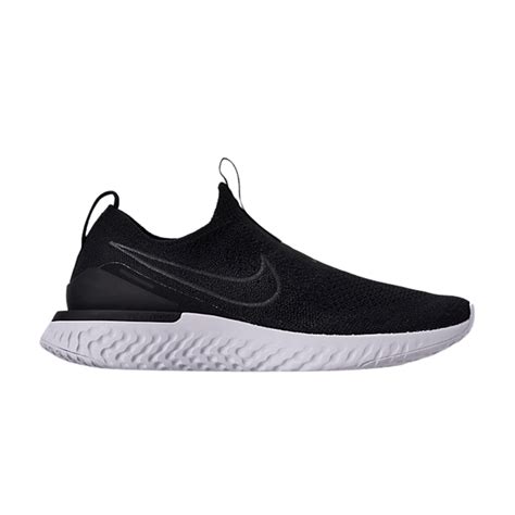 Nike Epic Phantom React Flyknit Black White 